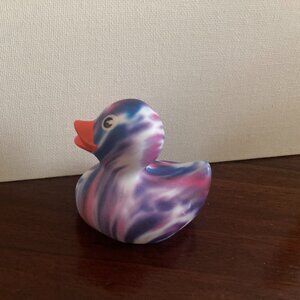 A & Alaa.Globa Ty-dye Colorful Duck (2 inches Tall)